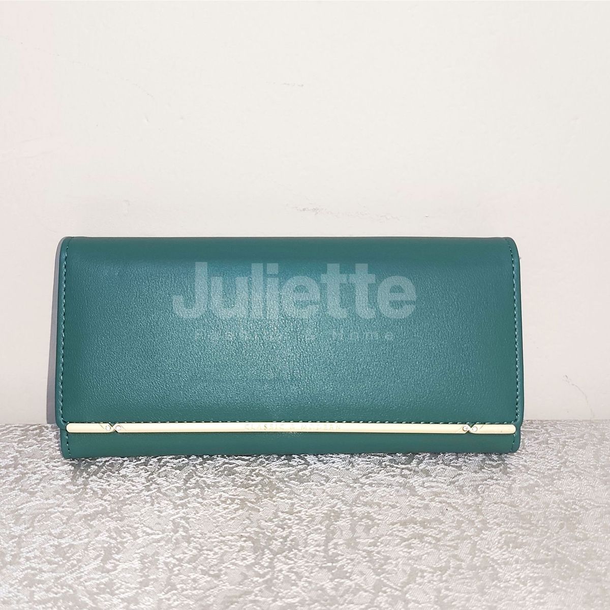 GENERICO - BILLETERA CON TARJETERO Y MONEDERO PARA DAMA 3 CUERPOS