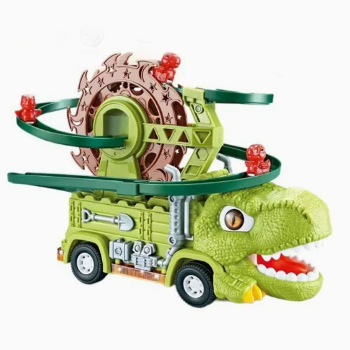 GENERICO - TIRANOSAURIOS REX CON PISTAS Y LUCES