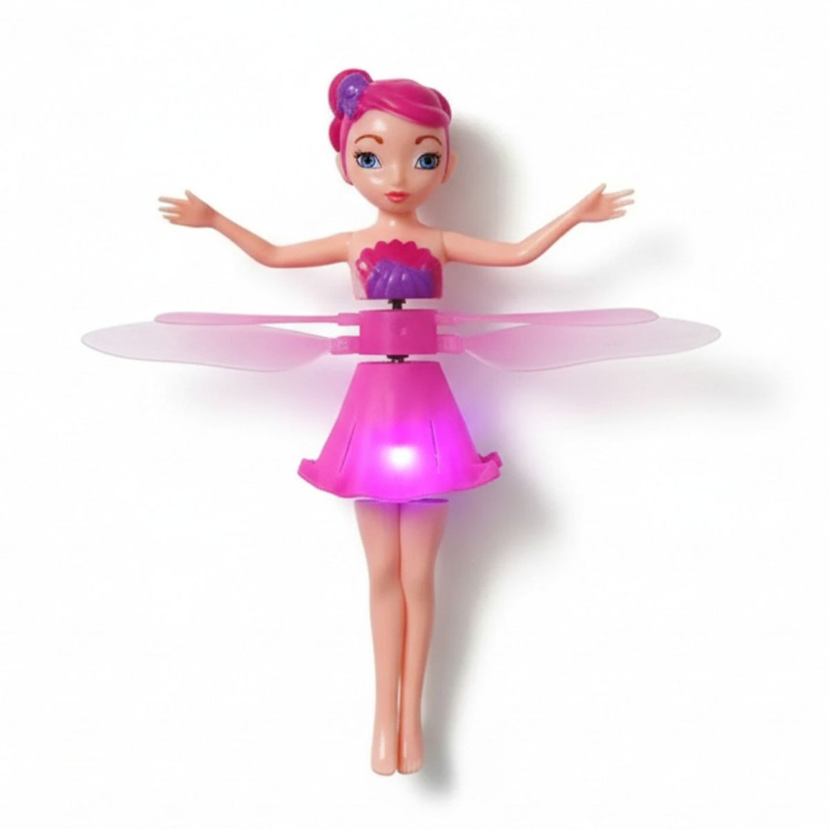 GENERICO - MUÑECA HADA VOLADORA CON SENSOR