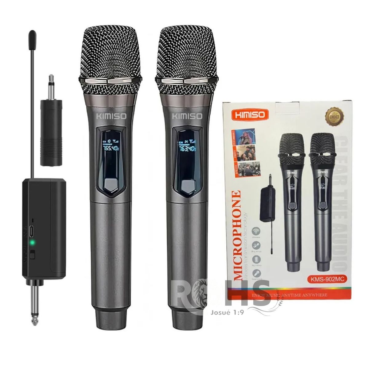 ROHS - MICROFONO INALÁMBRICO UHF PARA DIFERENTES OCACIONES KMS-902MC