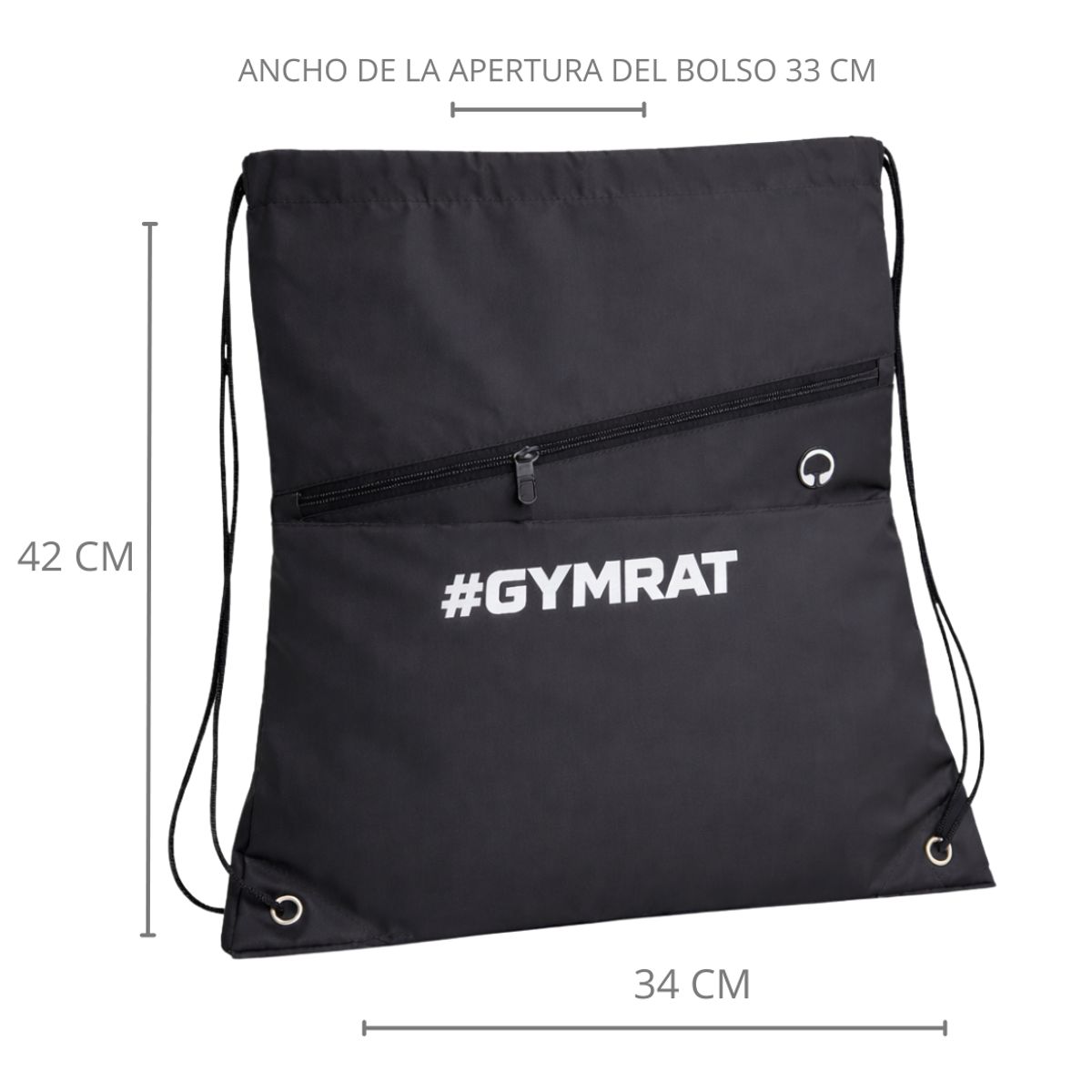 GENERICO - Bolso deportivo gimnasio chimpunera unisex