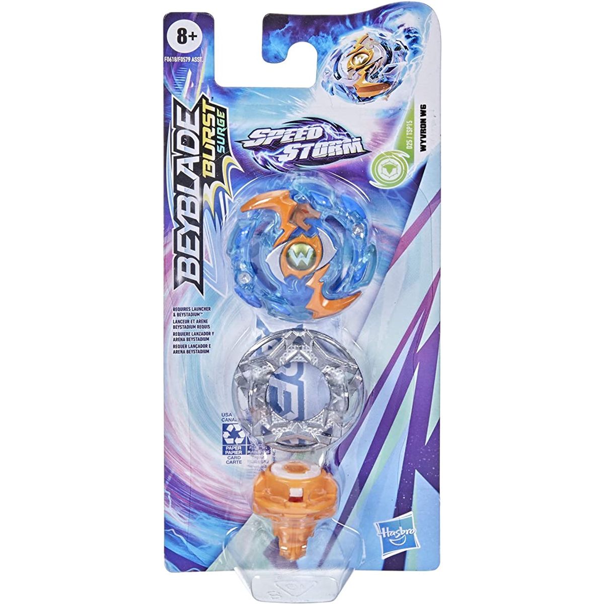 TAKARA TOMY - BEYBLADE BURST SURGE WYVRON W6