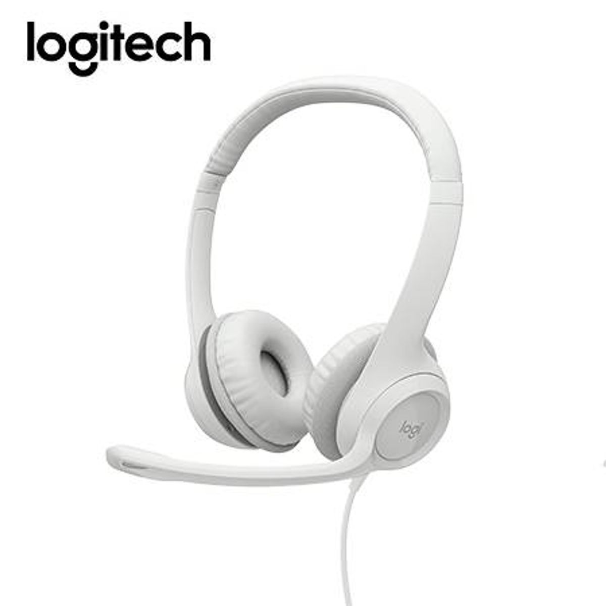 LOGITECH - AUDIFONO CMICROF LOGITECH H390 USB NOISE CANCELLING WHITE 981-001285