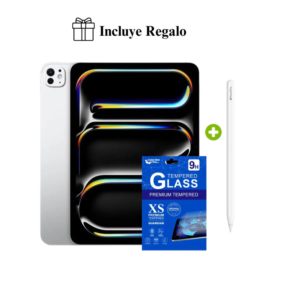 APPLE - Nuevo iPad Pro 11″ M5 256Gb Wi-Fi  (2025) - Silver + Regalo + Pencil pro