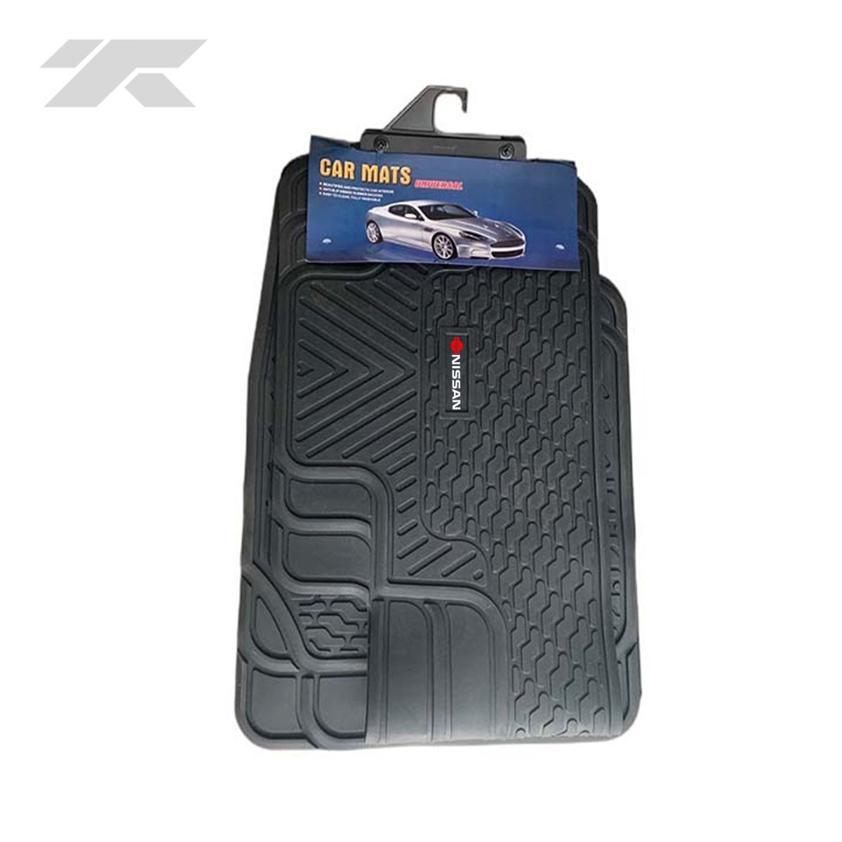 GENERICO - Pisos de PVC Auto Camioneta 3 piezas T/Nissan