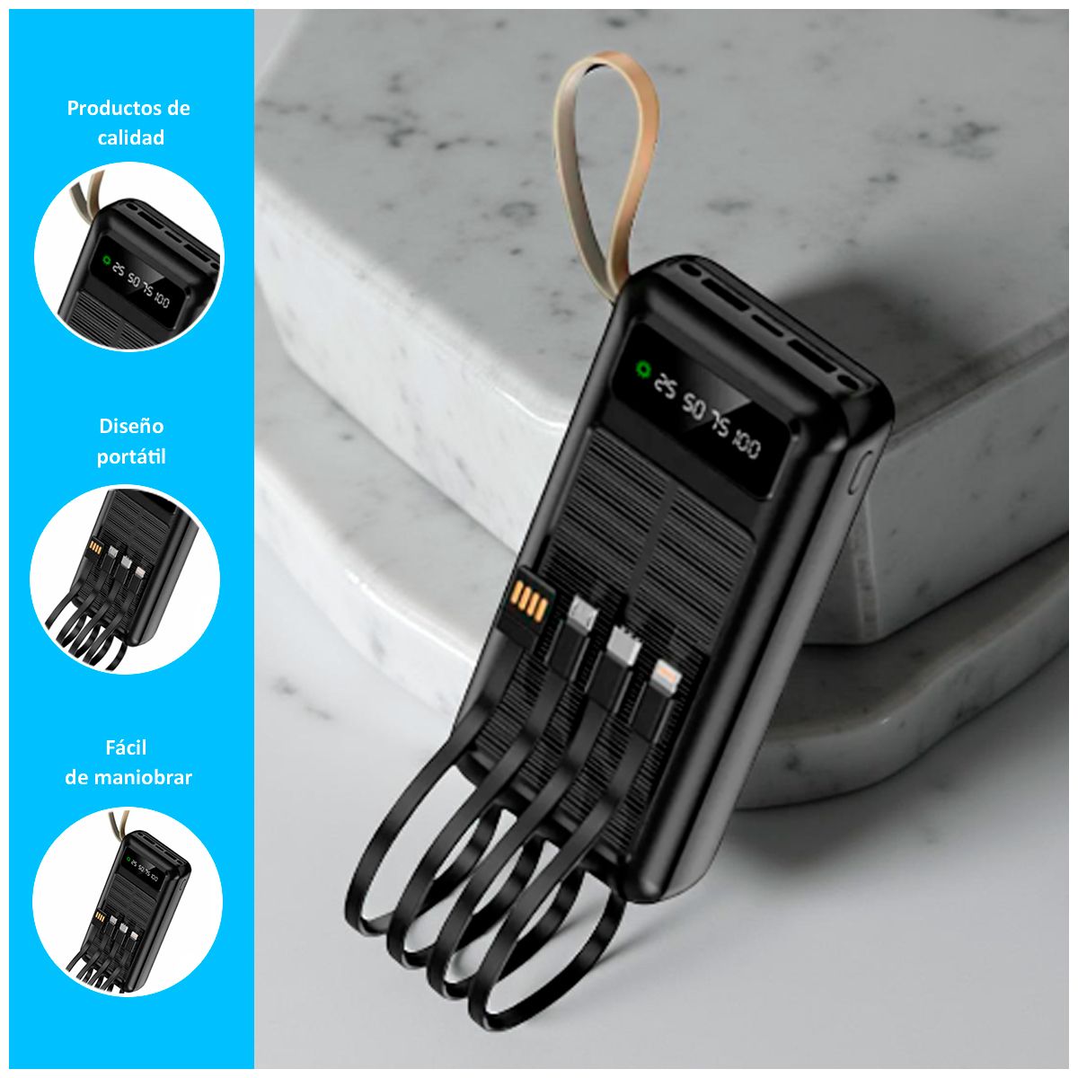 GENERICO - Power Bank 45000 mah DE-2010