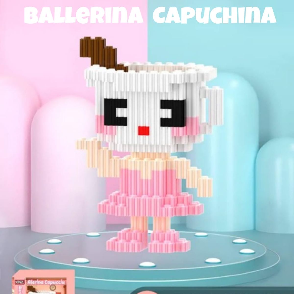 GENERICO - Figura Armable “Ballerina Capuchina”  12 cm