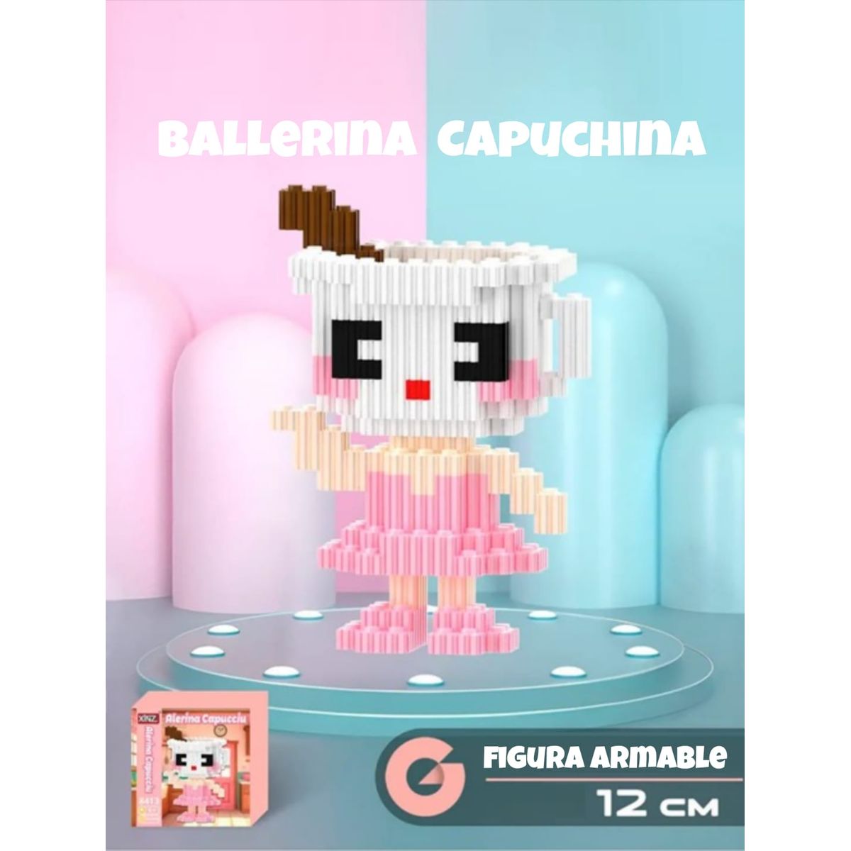 GENERICO - Figura Armable “Ballerina Capuchina”  12 cm