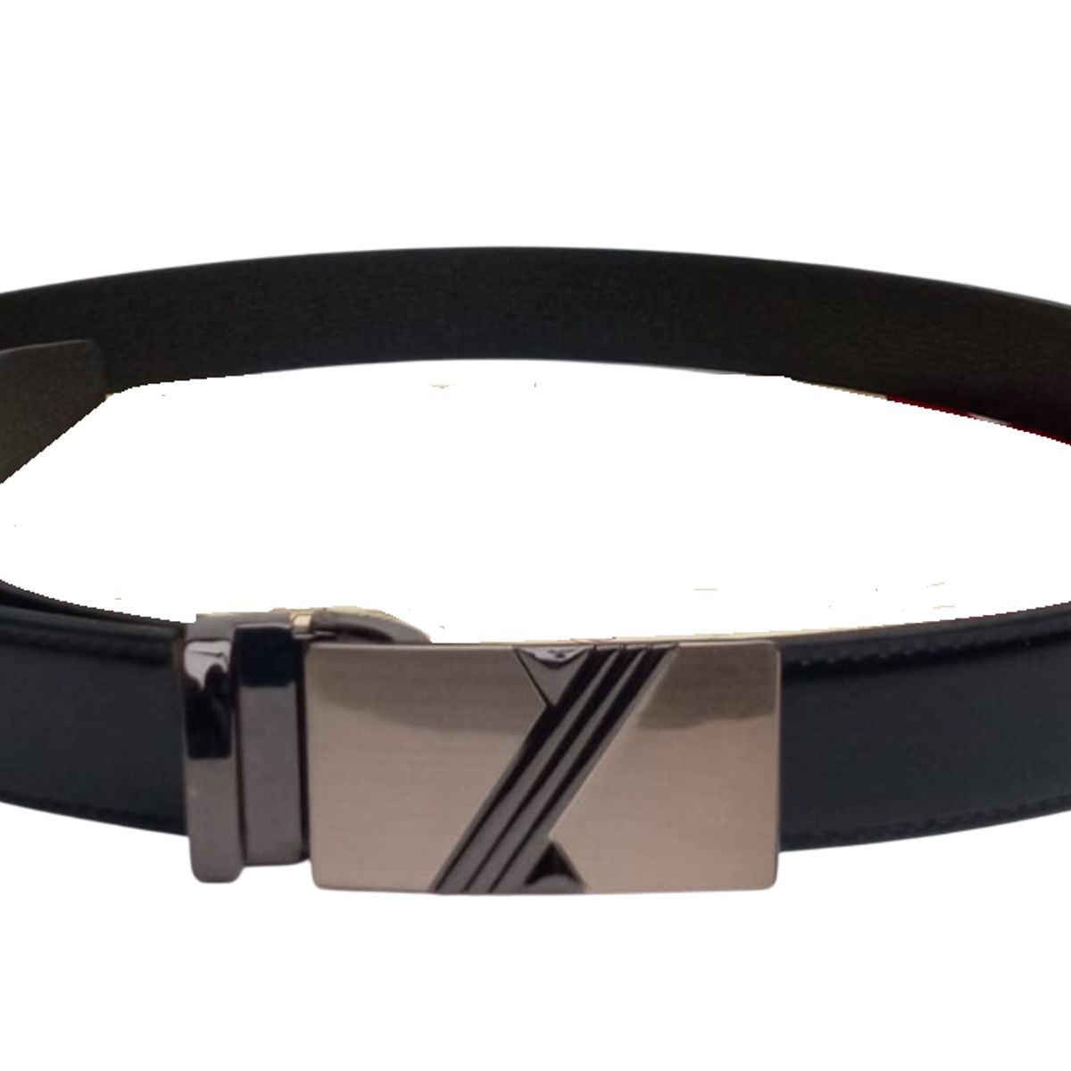 GENERICO - Correa Casual Elegante para Caballero en cuero - T28 al T40 Diseño central