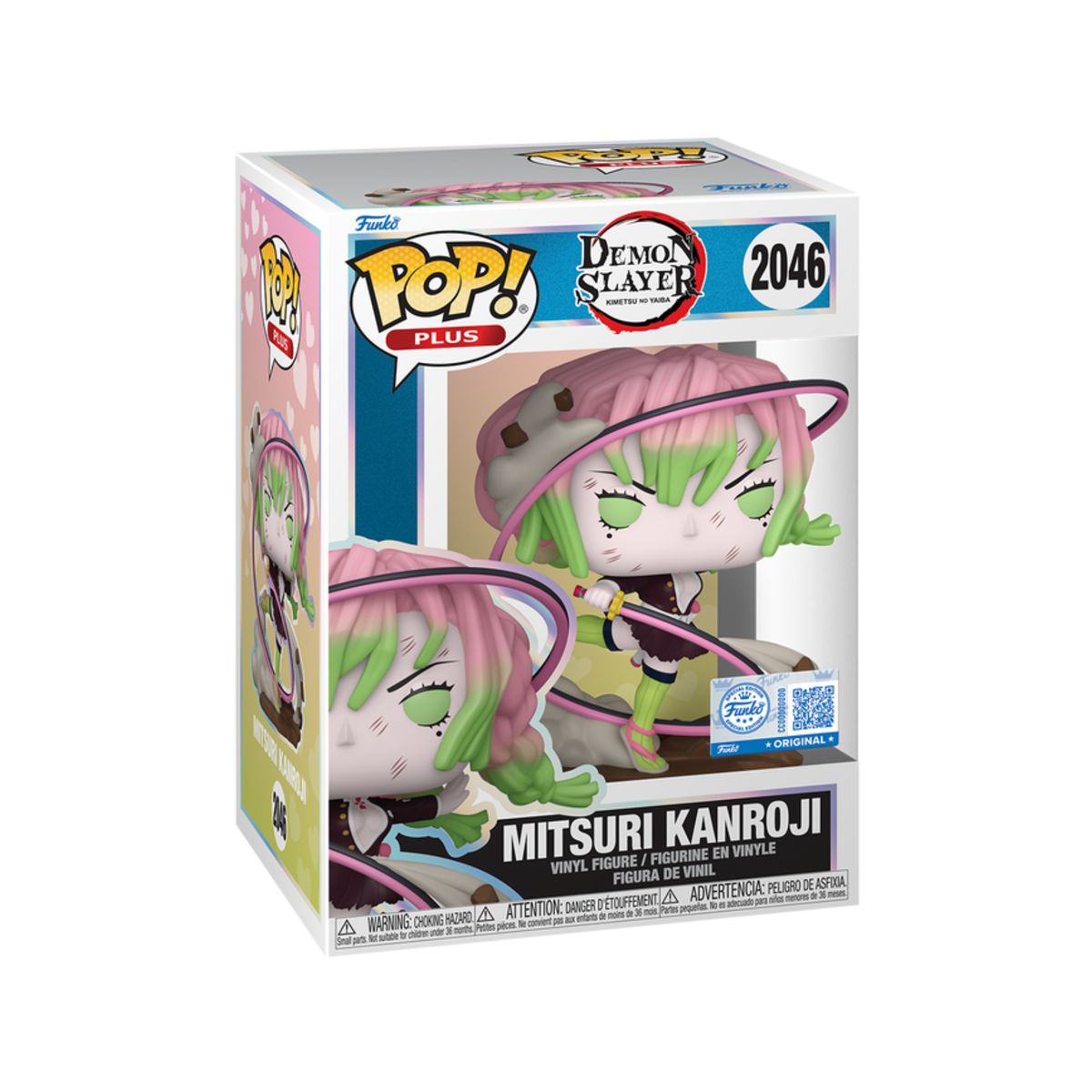 FUNKO - Pop Mitsuri Kanroji Funko Pop Plus 2046 Demon Slayer Exclusivo