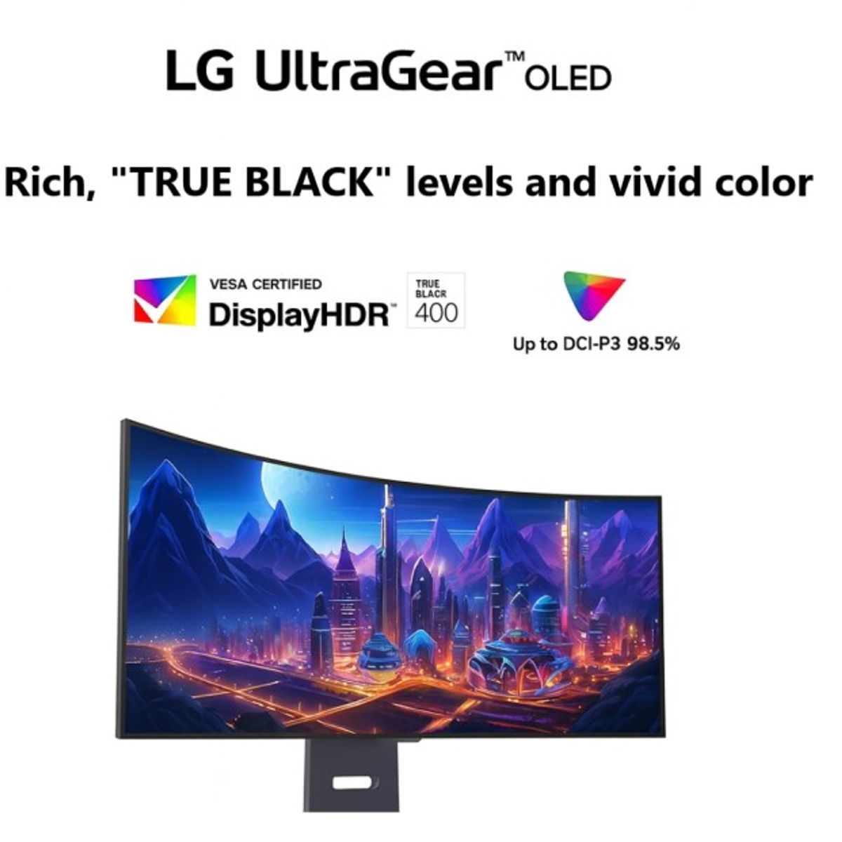 LG - Monitor LG Gamer 32GS95UE Ultragear 4K UHD de 32” OLED 240Hz G-SYNC 003ms