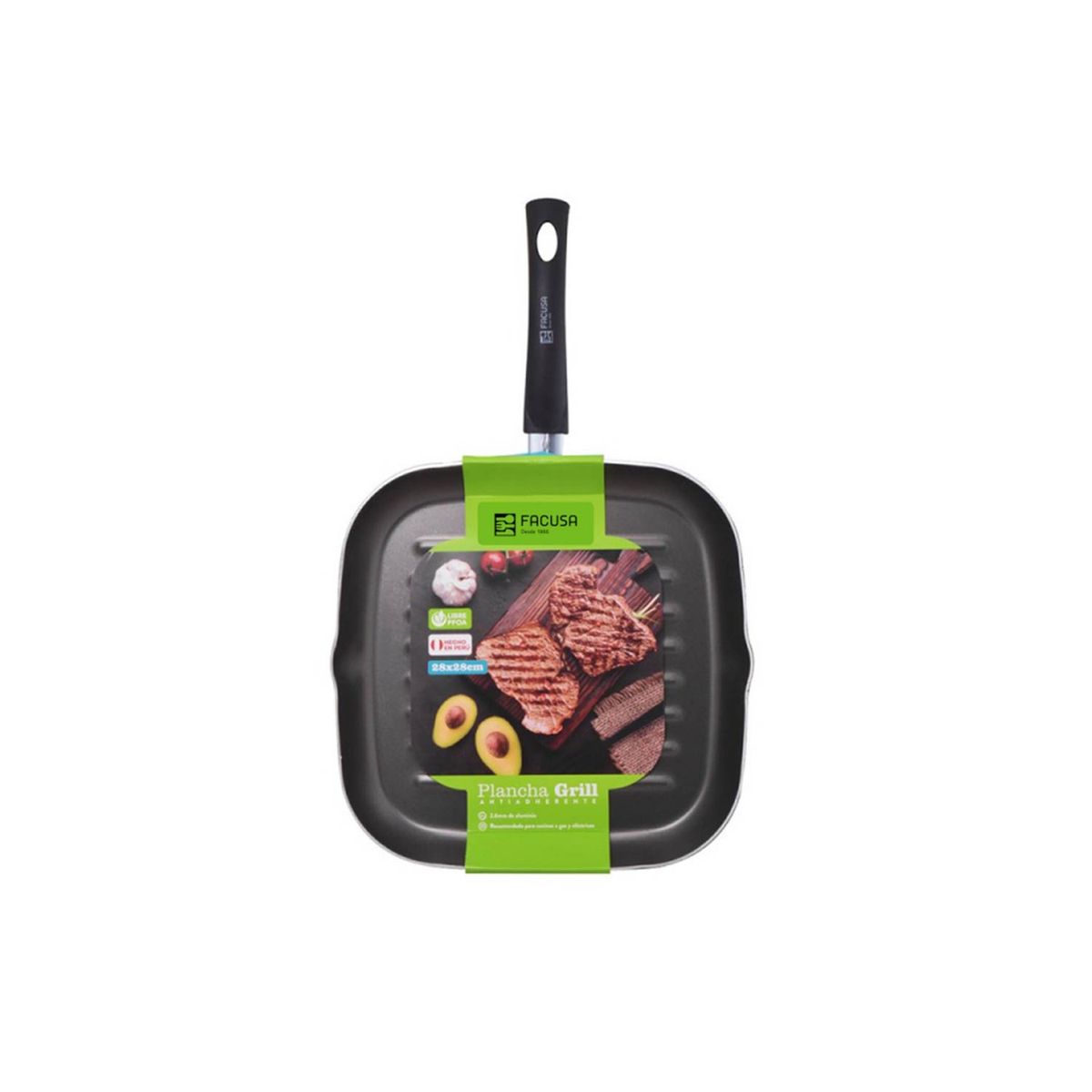 FACUSA - Sartén FACUSA  28cm Cuadrado