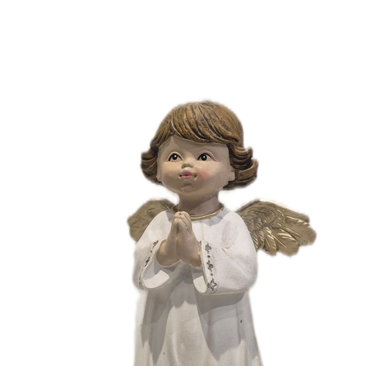 GENERICO - Adorno Decorativo Ángel Infantil en Oración - Adorno Elegante para Sala Regalo Ideal