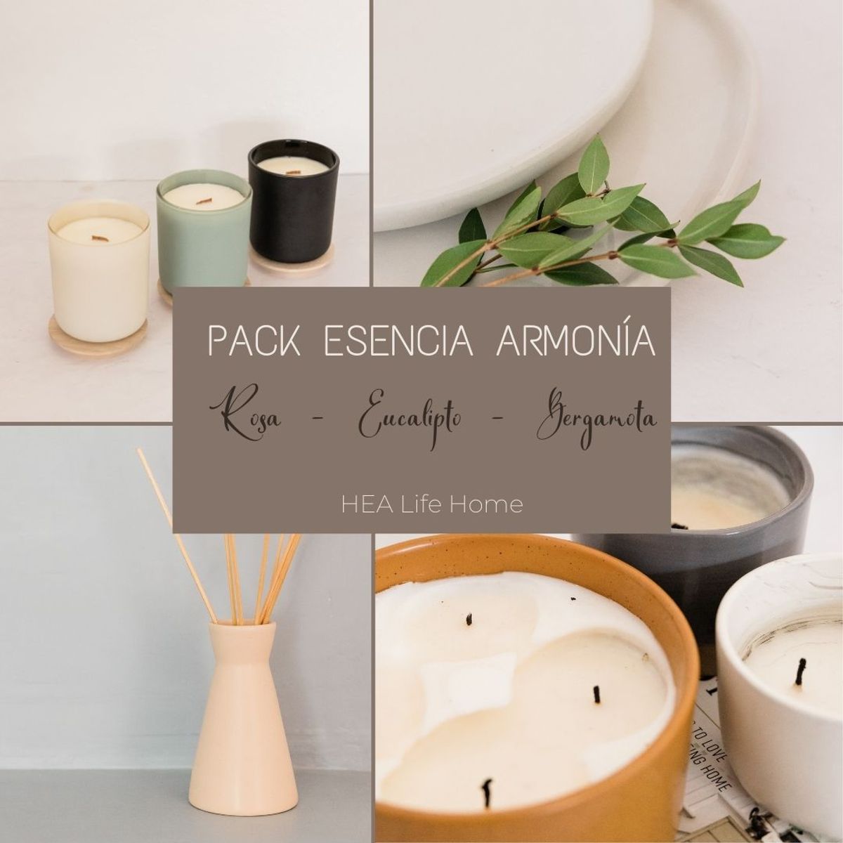 OEM - Aceite escencial Pack x 3 Esencia Armonía