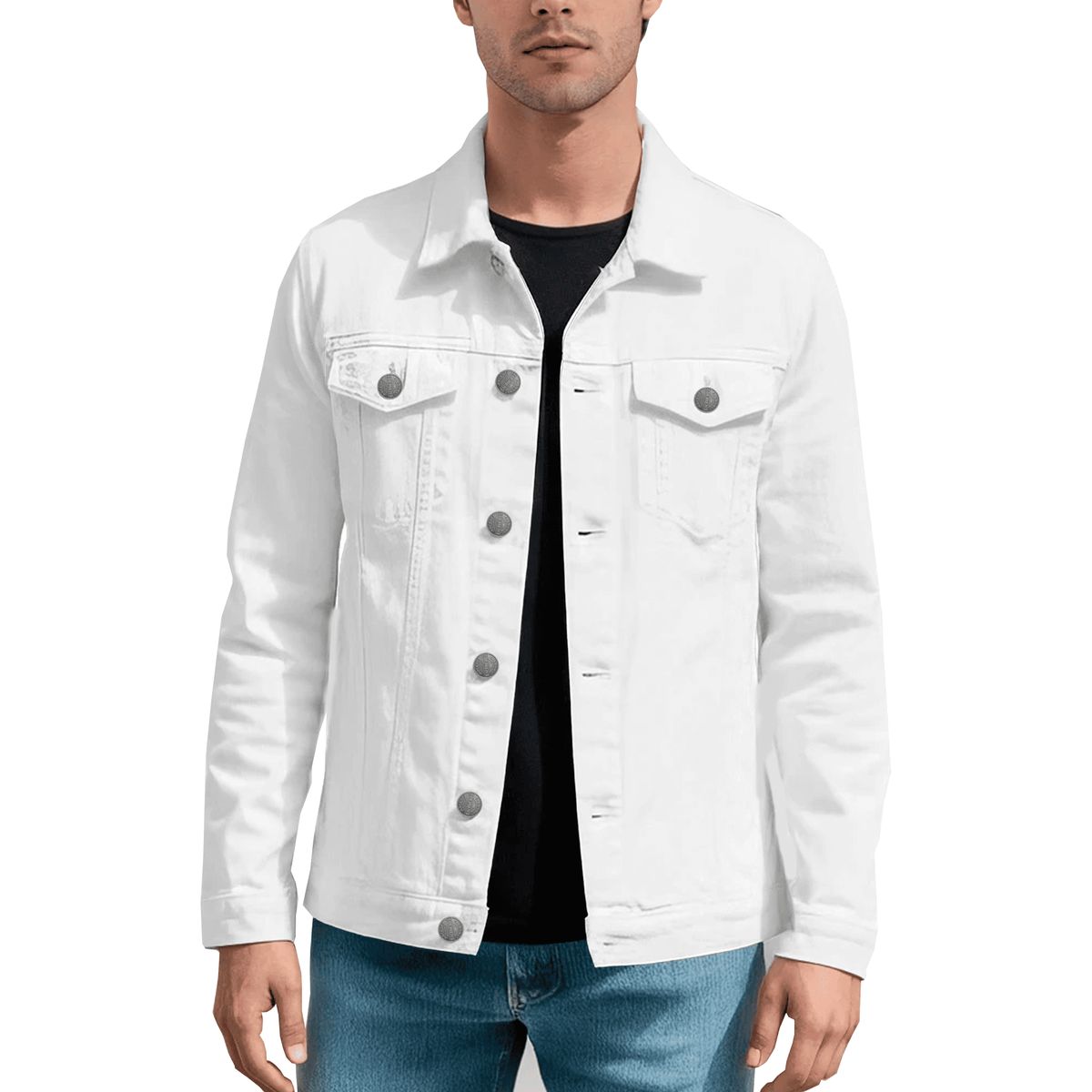 ELEMENT SPECIAL EDITION - Casaca Denim Premium Element®  Corte Moderno Botones Inoxidables y Tela 100% Durable