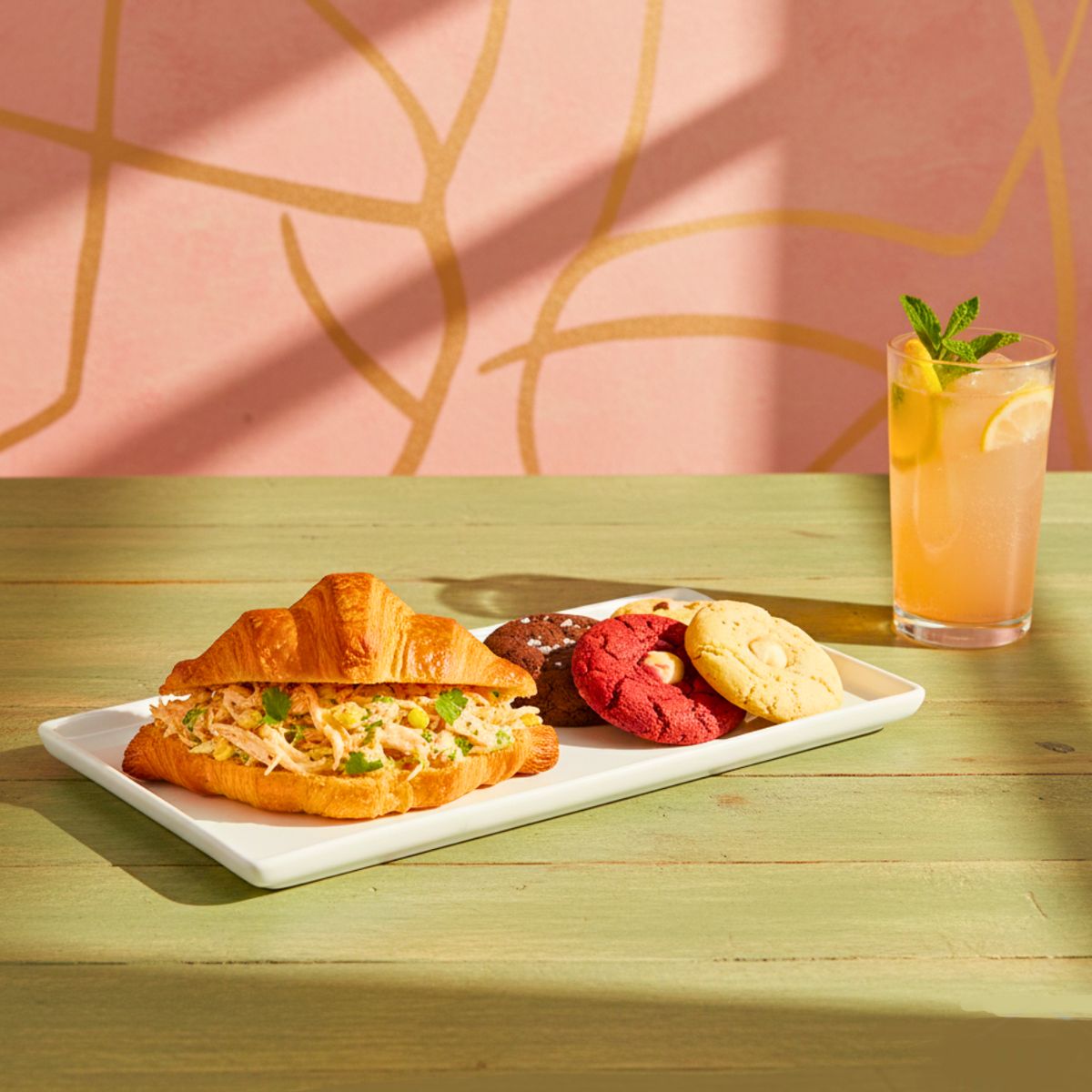 GENERICO - Fuente Rectangular de Cerámica Blanca 24 x 12cm PACK x4 - Platos Azafate Bandeja de Cerámica Blanco