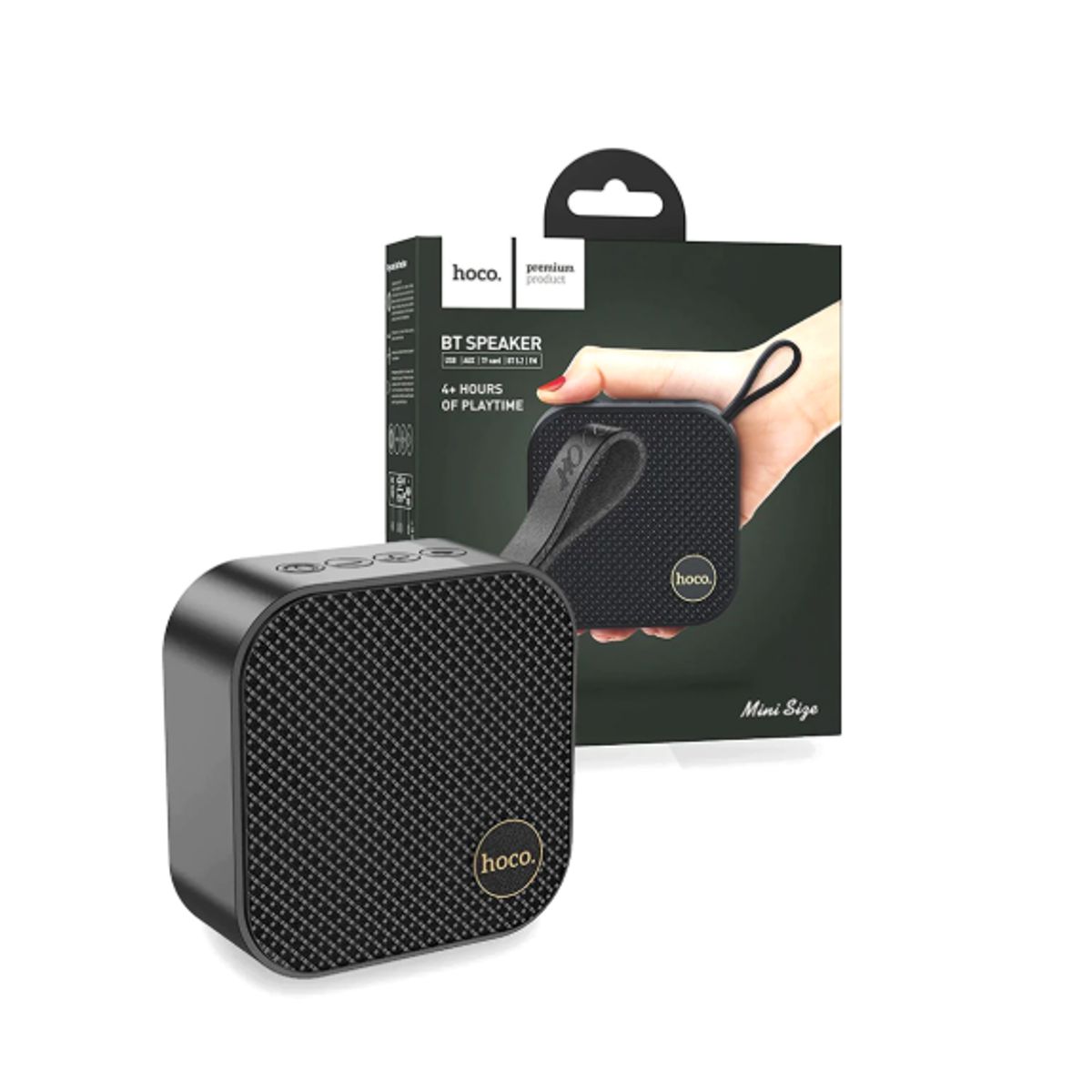 HOCO - Parlante Bluetooth HOCO HC22 Tamaño Mini TWS Negro