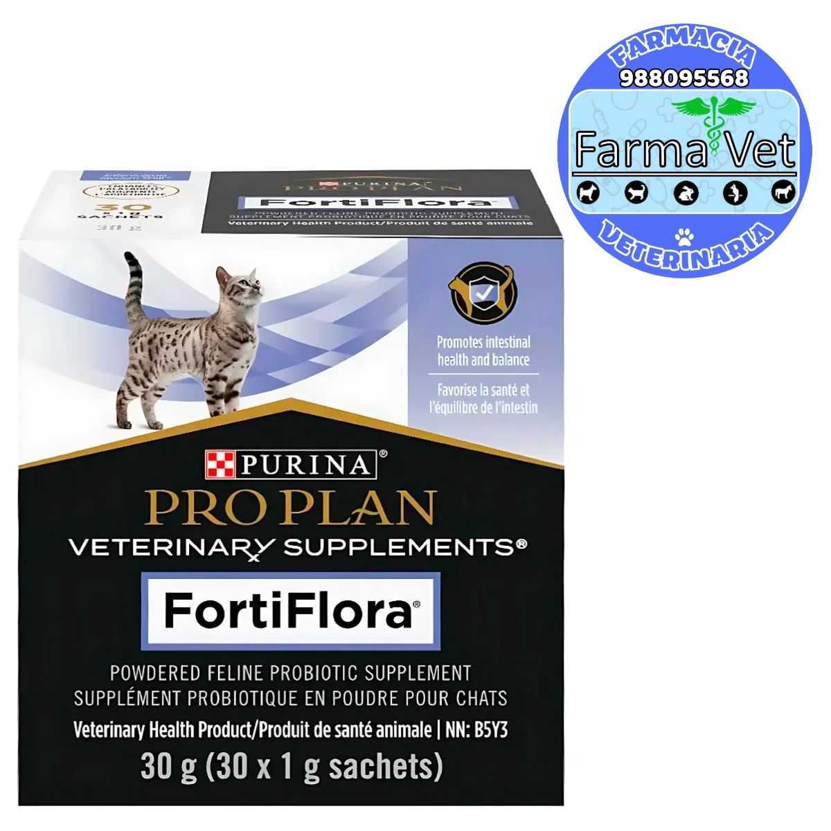 PROPLAN - FORTIFLORA GATOS X 6 SOBRES 1GR