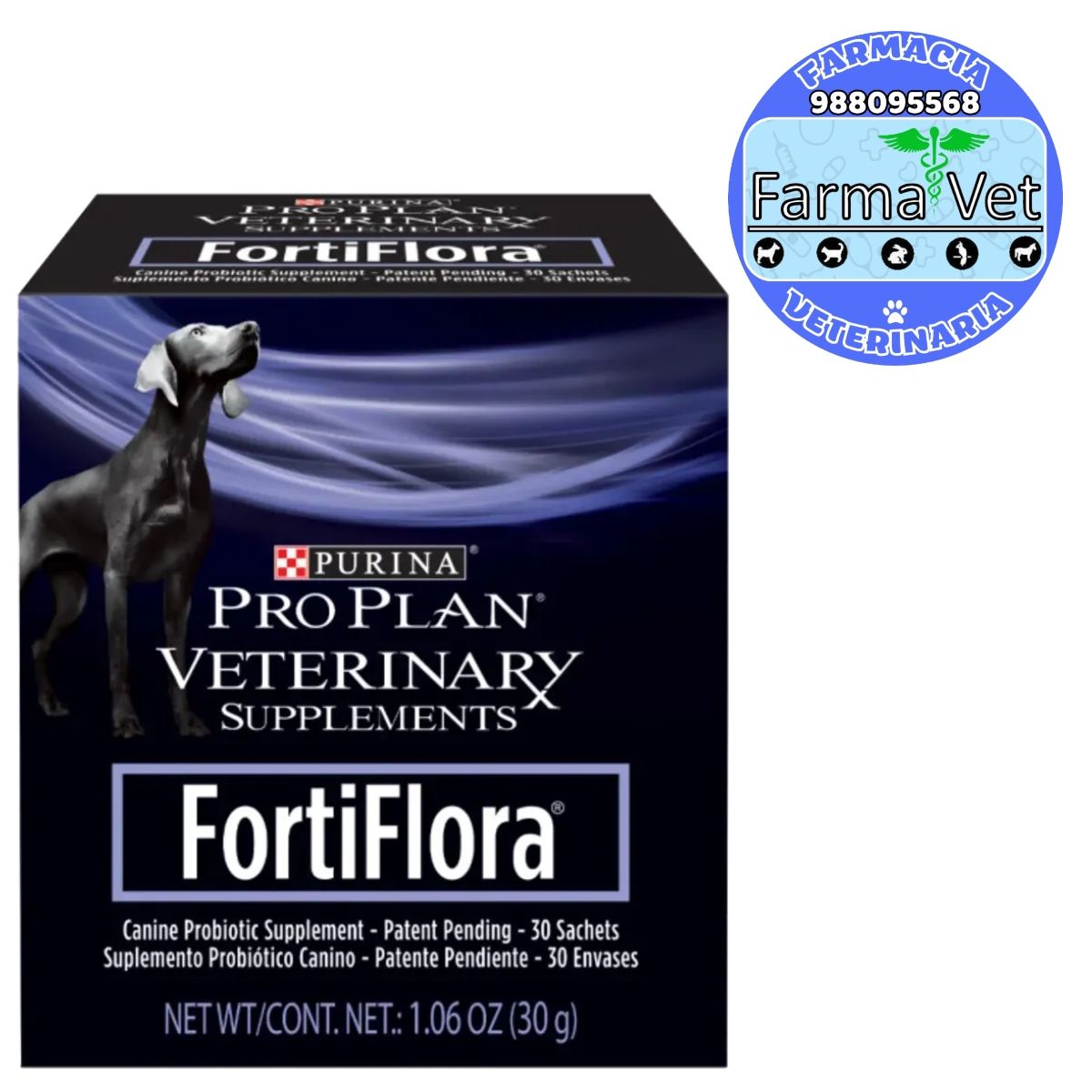 PROPLAN - FORTIFLORA PERROS X 6 SOBRES 1GR