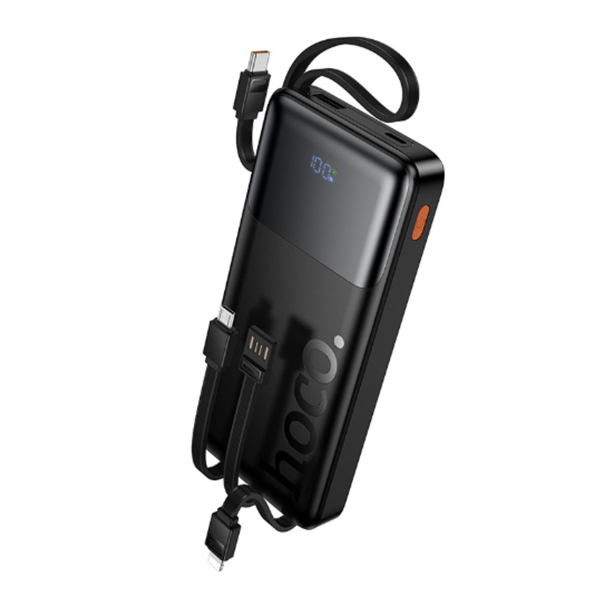 HOCO - Powerbank con Cables 10000Mah HOCO J156 Negro
