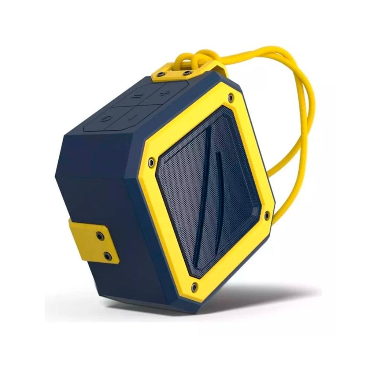 NAUTICA - NAUTICA SPEAKER S100 PORTABLE BLUETOOTH 5.0 OUTDOOR IPX5/  NAVY YELOW/ LONG BATERY
