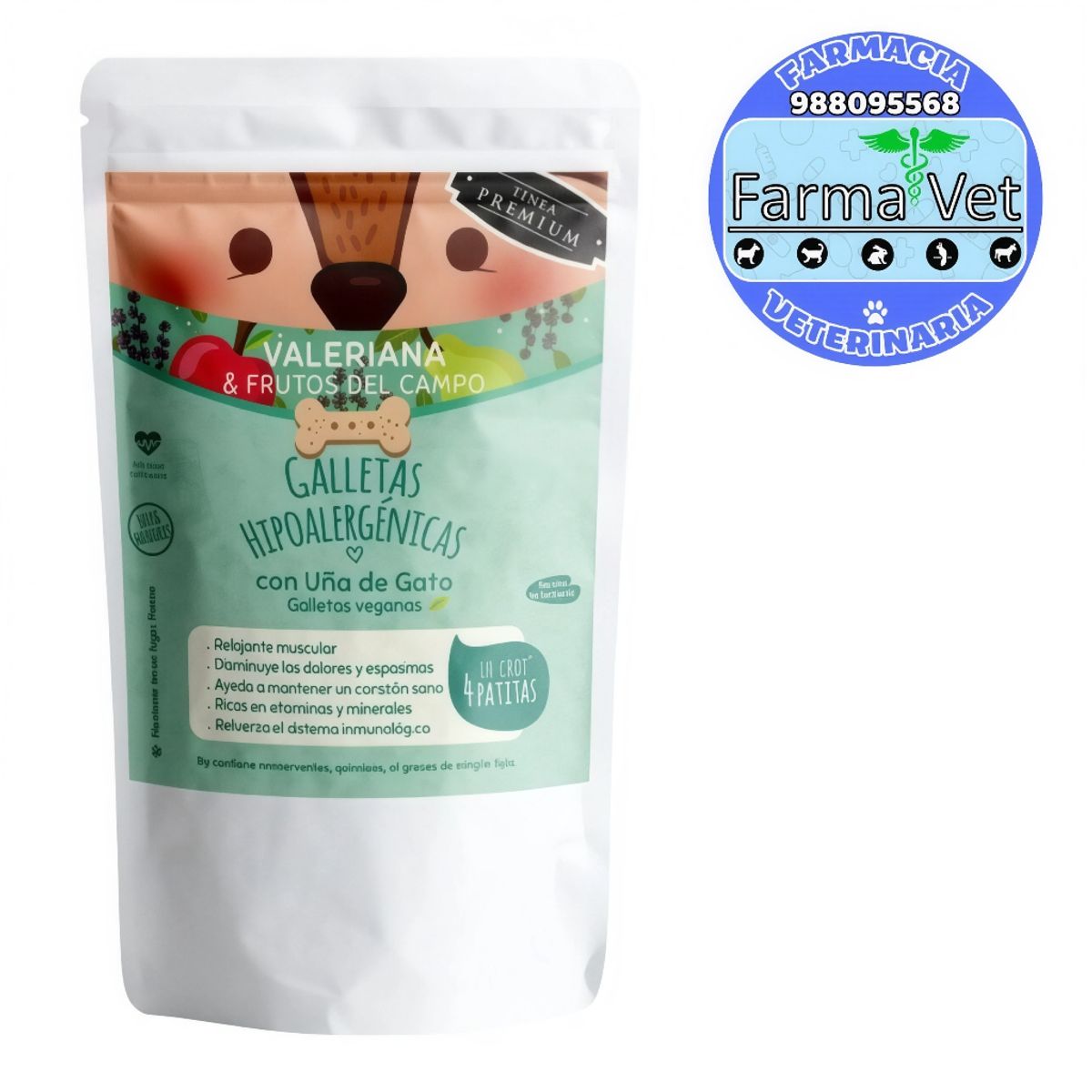 GENERICO - GALLETAS HIPOALERGENICAS VALERIANA X