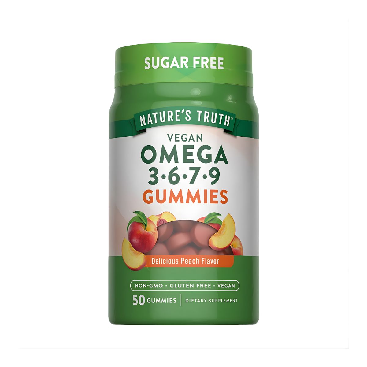 NATURE'S TRUTH - Gomitas Vegana - Omega 3, 6, 7, 9  Nature's Truth - 50 unidades