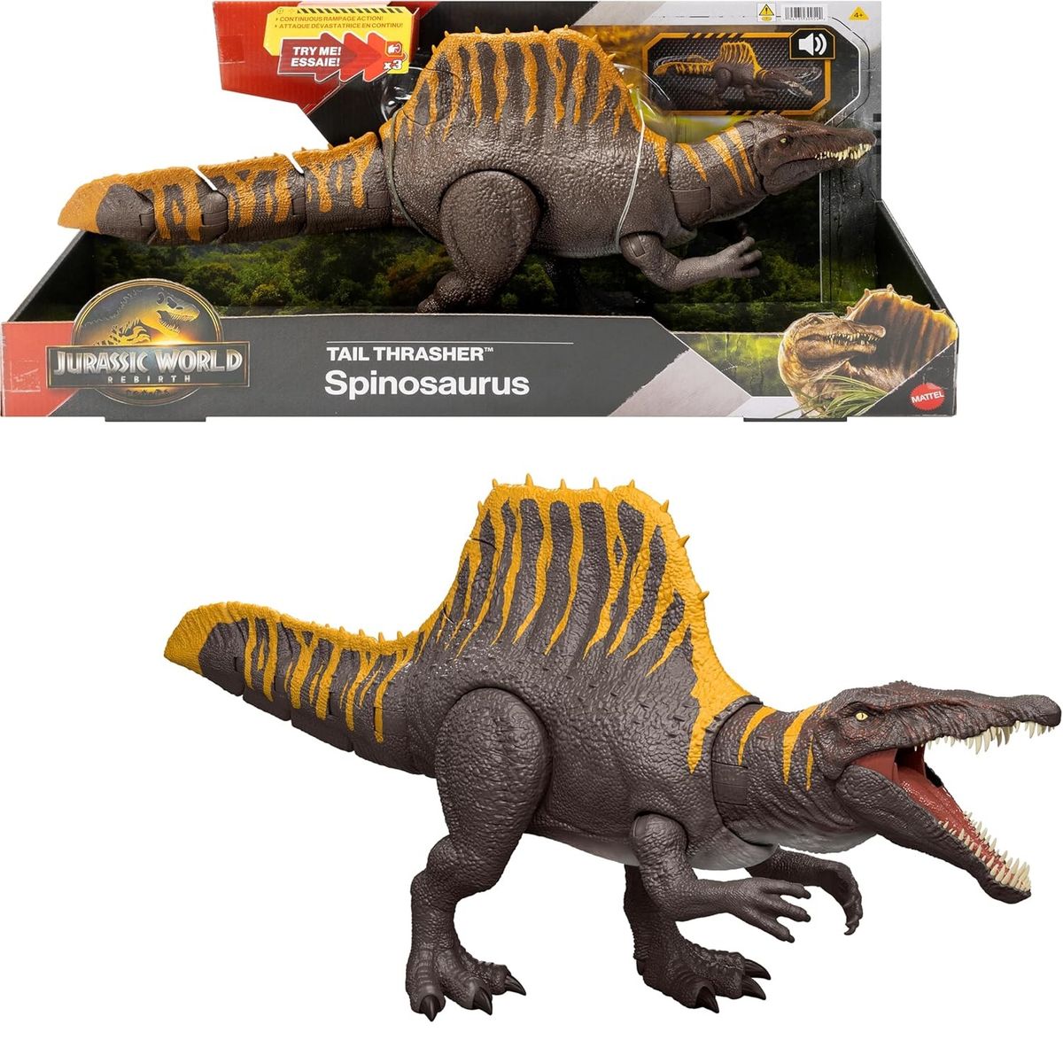 XCLUSIVE - SPINOSAURUS PELICULA JURASSIC WORLD