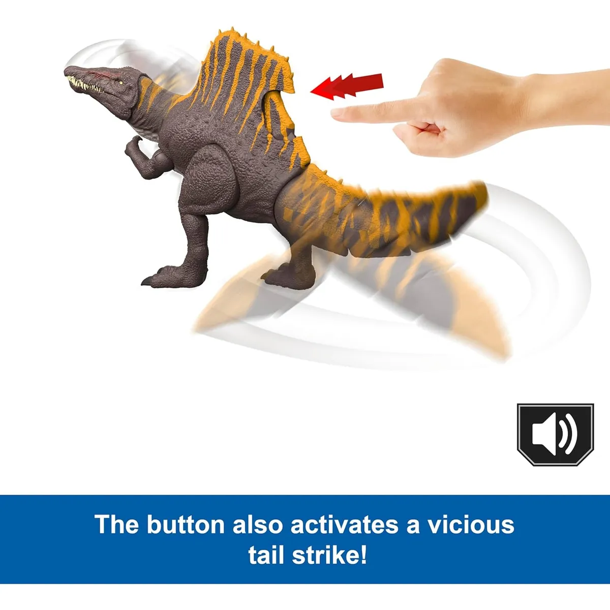 XCLUSIVE - SPINOSAURUS PELICULA JURASSIC WORLD