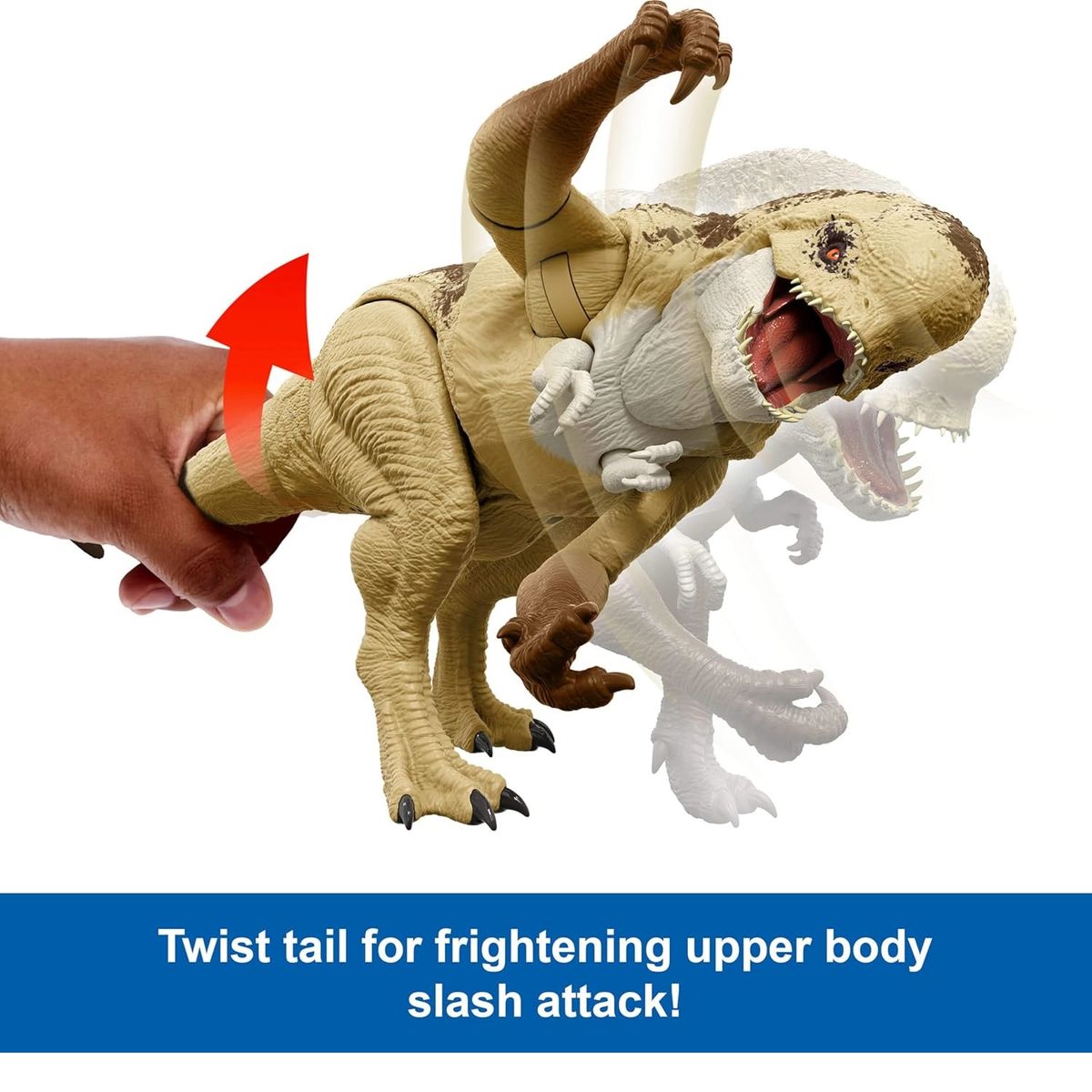 XCLUSIVE - DISTORTUS REX RUMBLE RAMPAGE JURASSIC WORLD