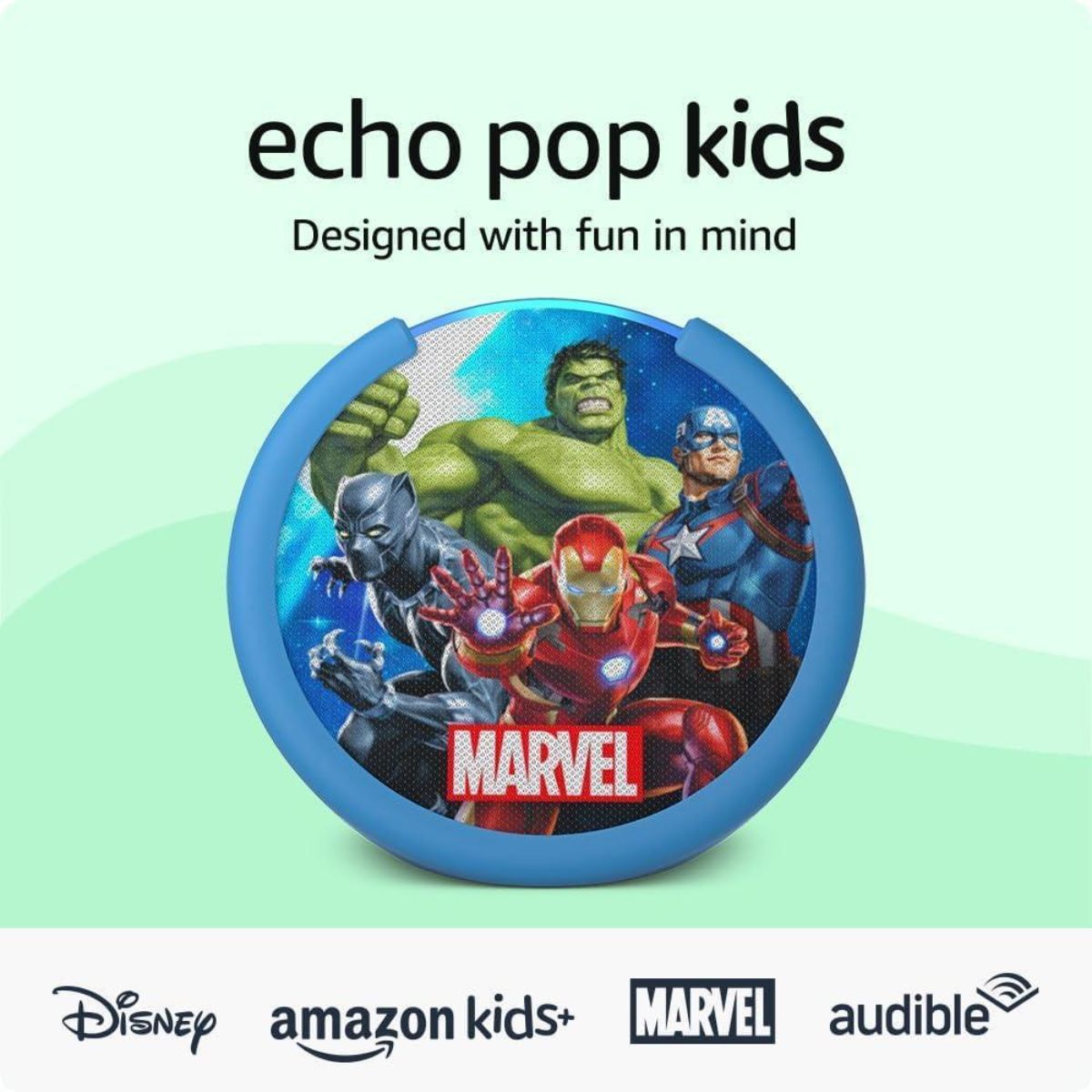 AMAZON - Alexa Amazon Echo Pop Kids Marvel