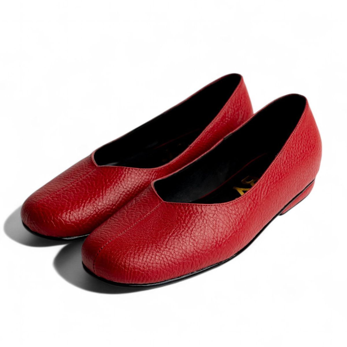 LB LIBBY CALZADOS Y ACCESORIOS - BALLERINAS DE MUJER ROJAS CON CORREAS INTERCAMBIABLES MODELO CAPRI