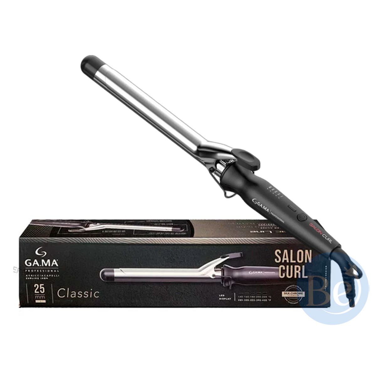 GAMA - Rizador Gama Salon Curl 25mm Silk Titanium