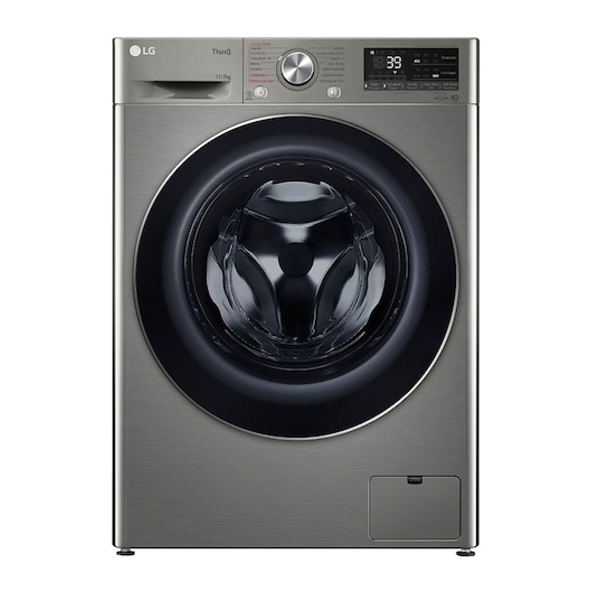 LG - Lavaseca 11kg Lavado Y 7kg Secado Ai Dd Thinq Wd11pvc3s6 Color Plateado