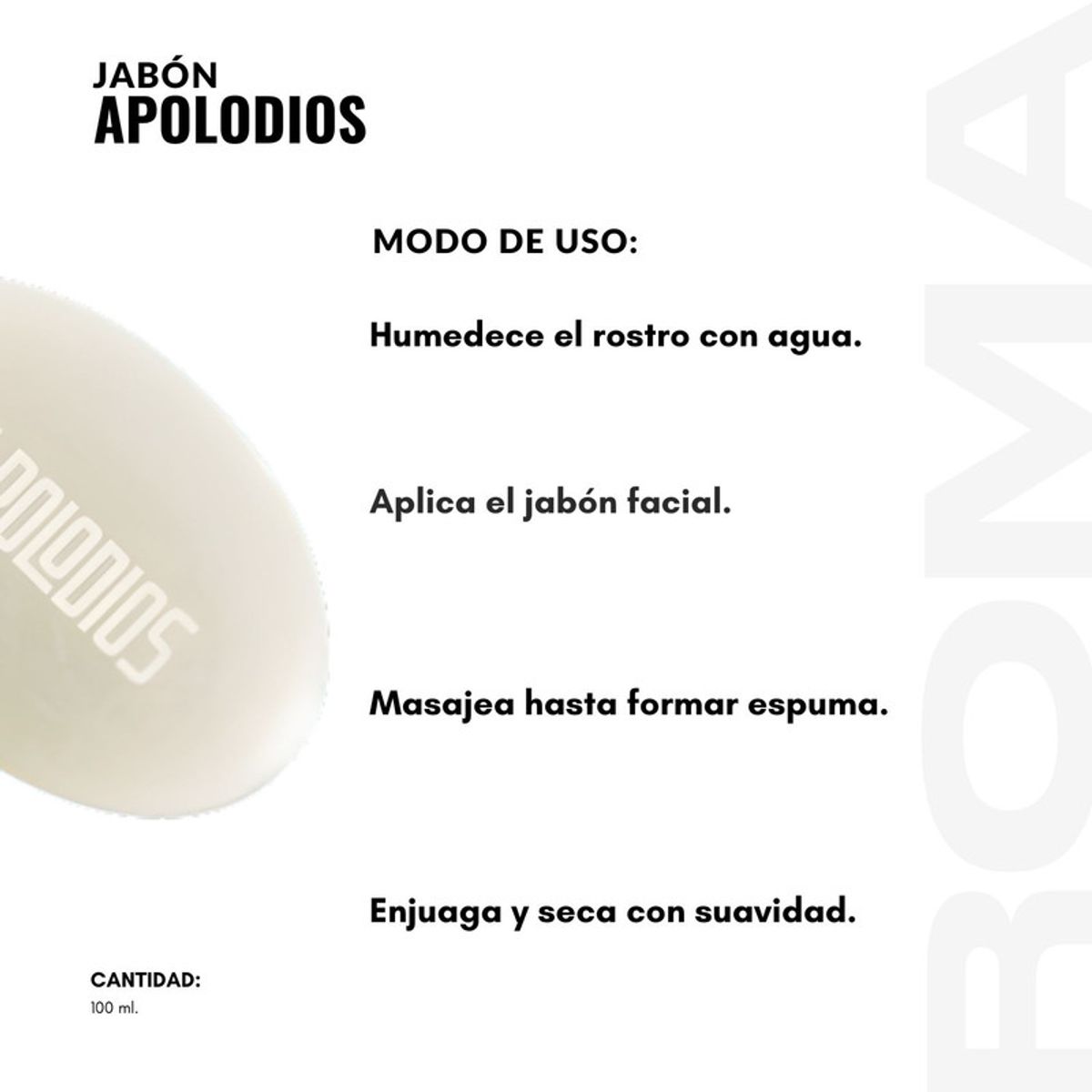 GENERICO - JABÓN FOR MEN 100ML APOLODIOS