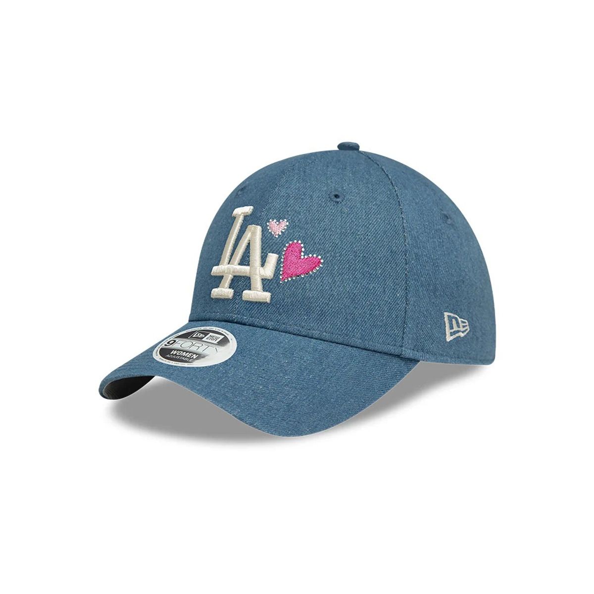 NEW ERA - Los Angeles Dodgers MLB Denim Heart Icon 9FORTY Strapback