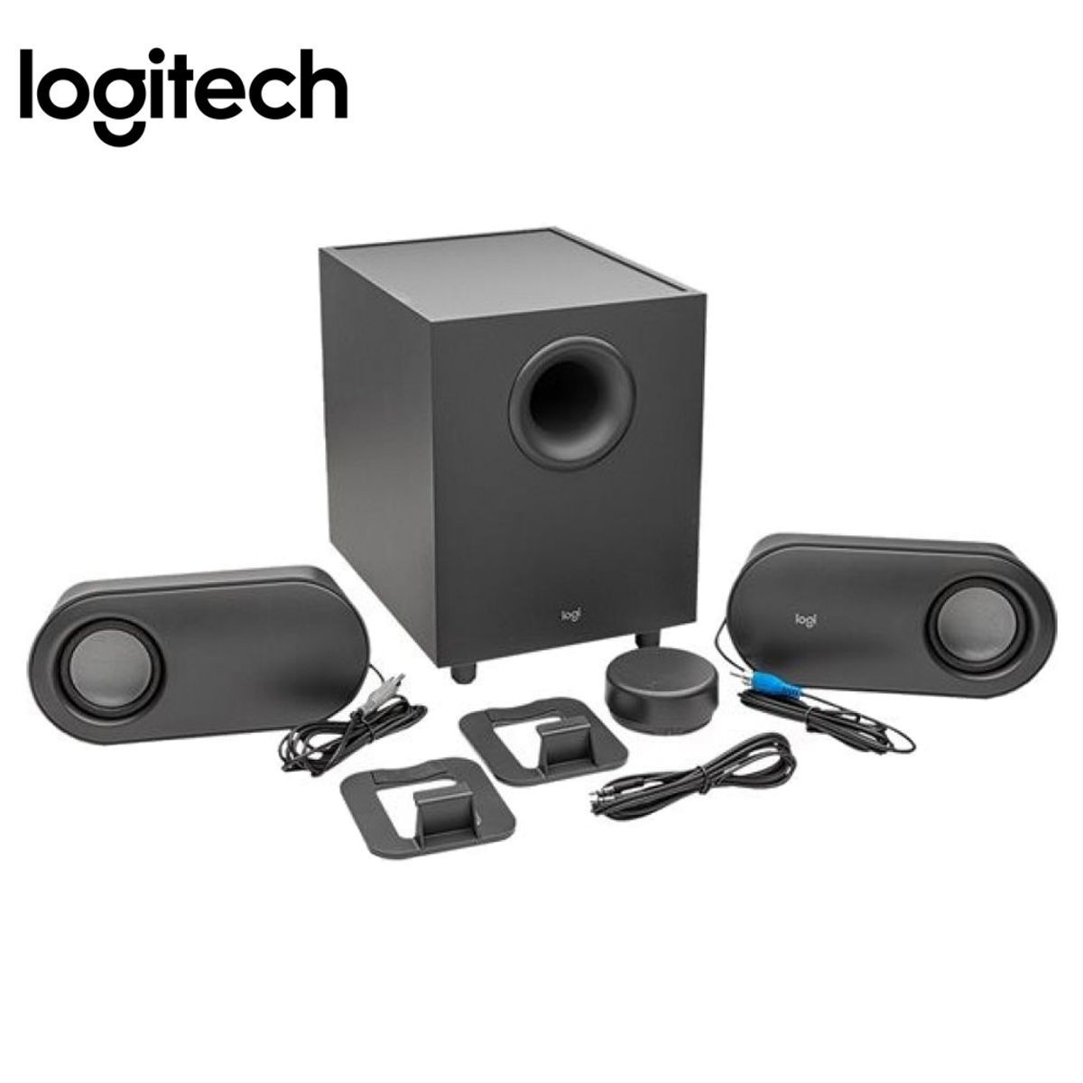 PARLANTE LOGITECH Z407 2.1  80W  BLUETOOTH BLACK, marca LOGITECH - Foto 2
