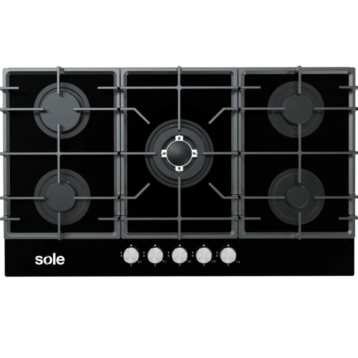 SOLE - Cocina Empotrable Sole 5 Hornillas 86 cm SOLCO046V2