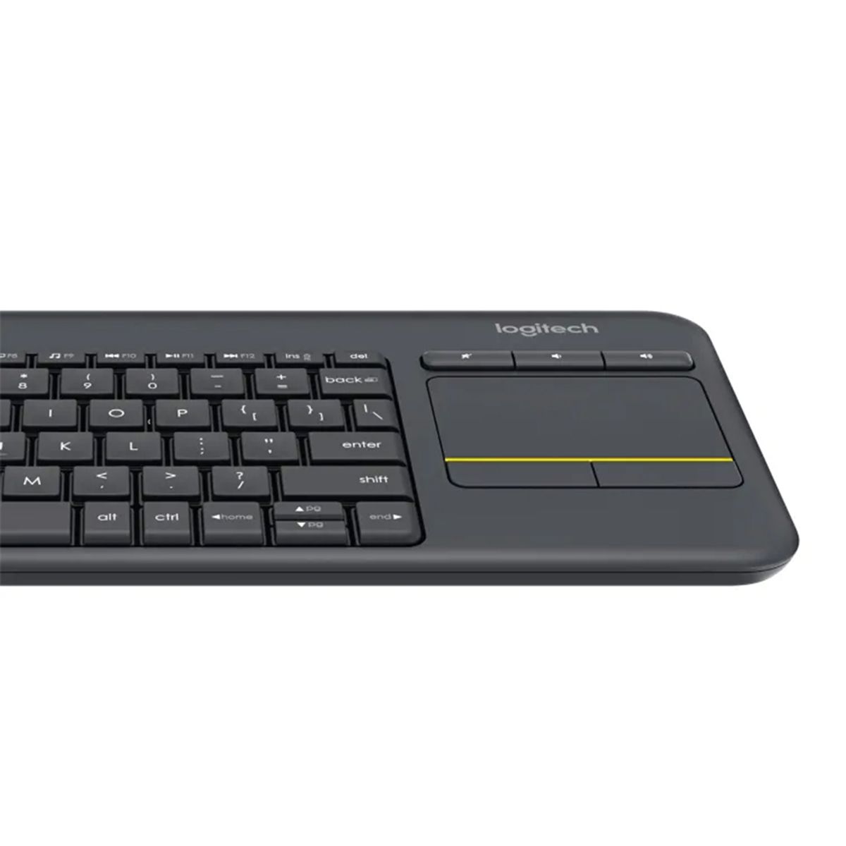 LOGITECH - TECLADO LOGITECH K400 PLUS TOUCH COLOR NEGRO