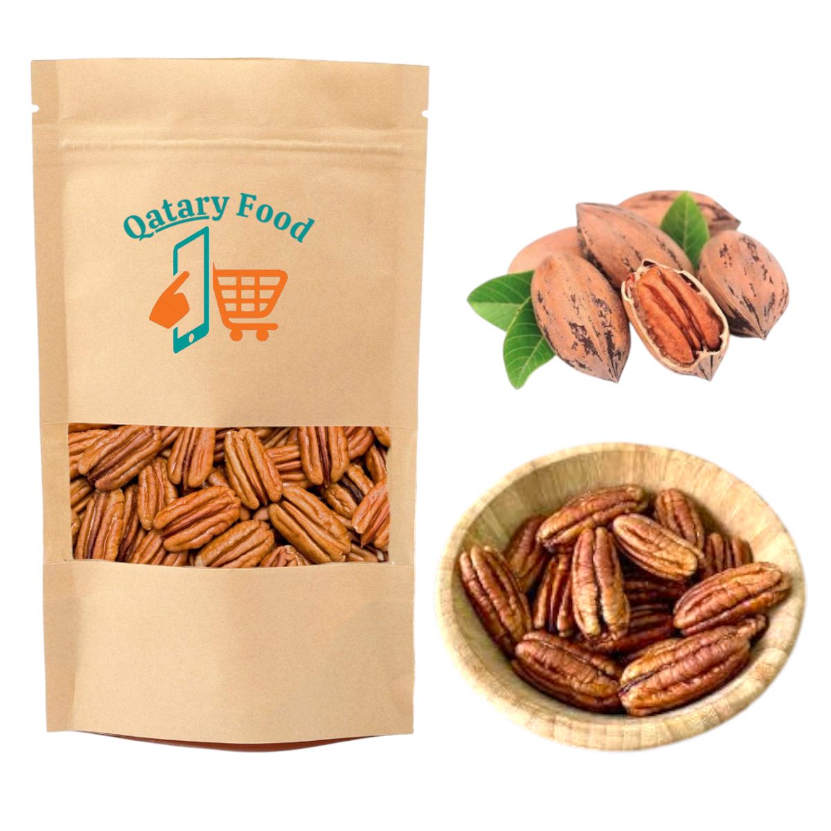 OEM - Pecanas Enteras 500gramos Peladas Frescas y Sabrosas