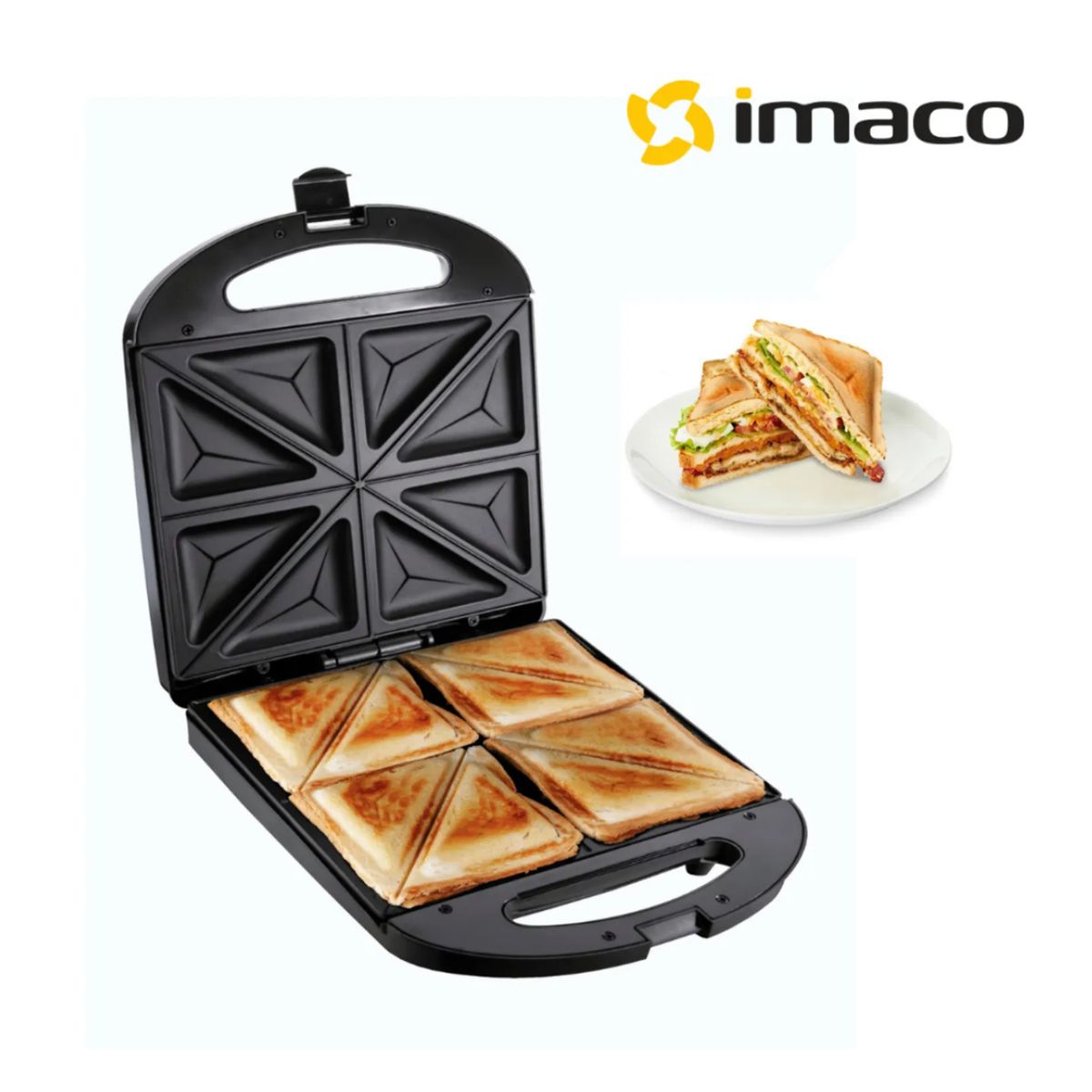 IMACO - Sandwichera 4 Panes Imaco Ist1004S
