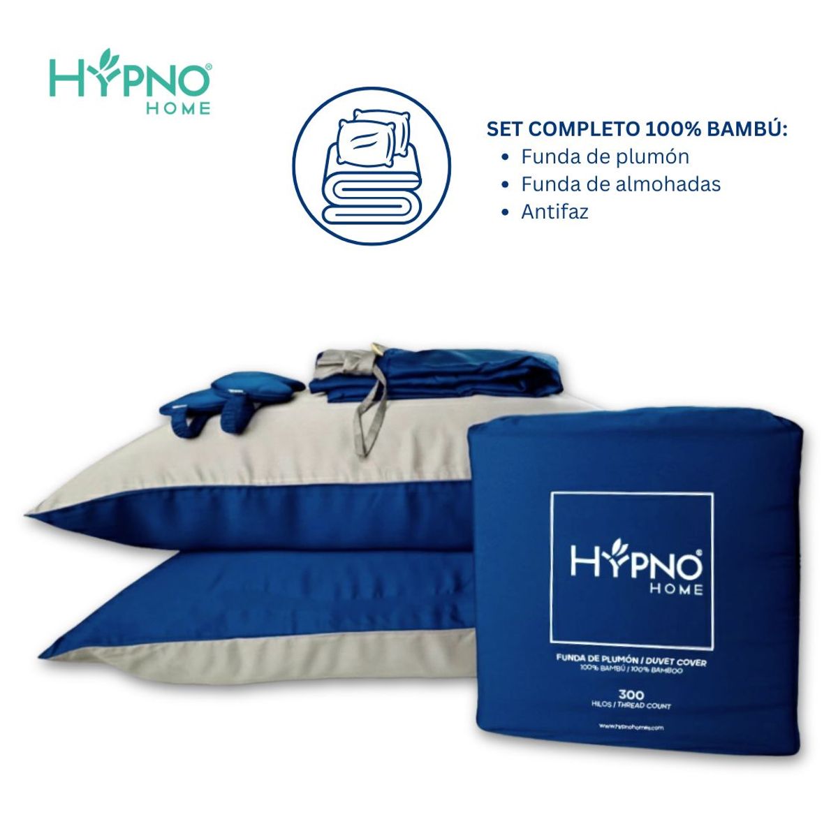 HYPNO HOME - Funda De Plumón Hypno Breeze 100% bambú