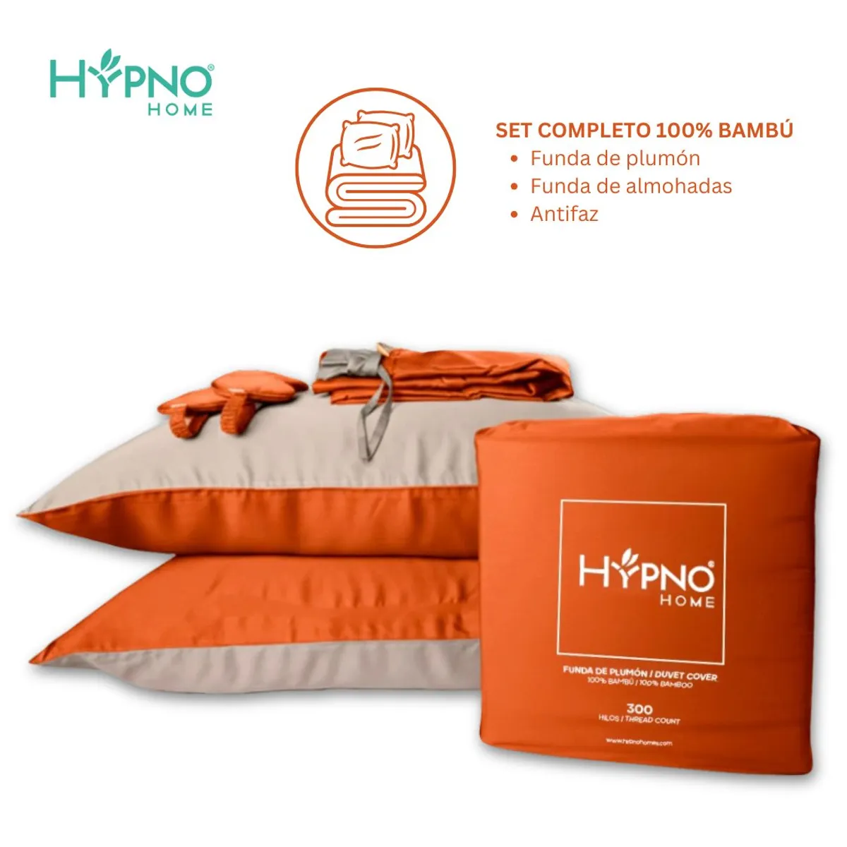 HYPNO HOME - Funda De Plumón Hypno Breeze 100% bambú