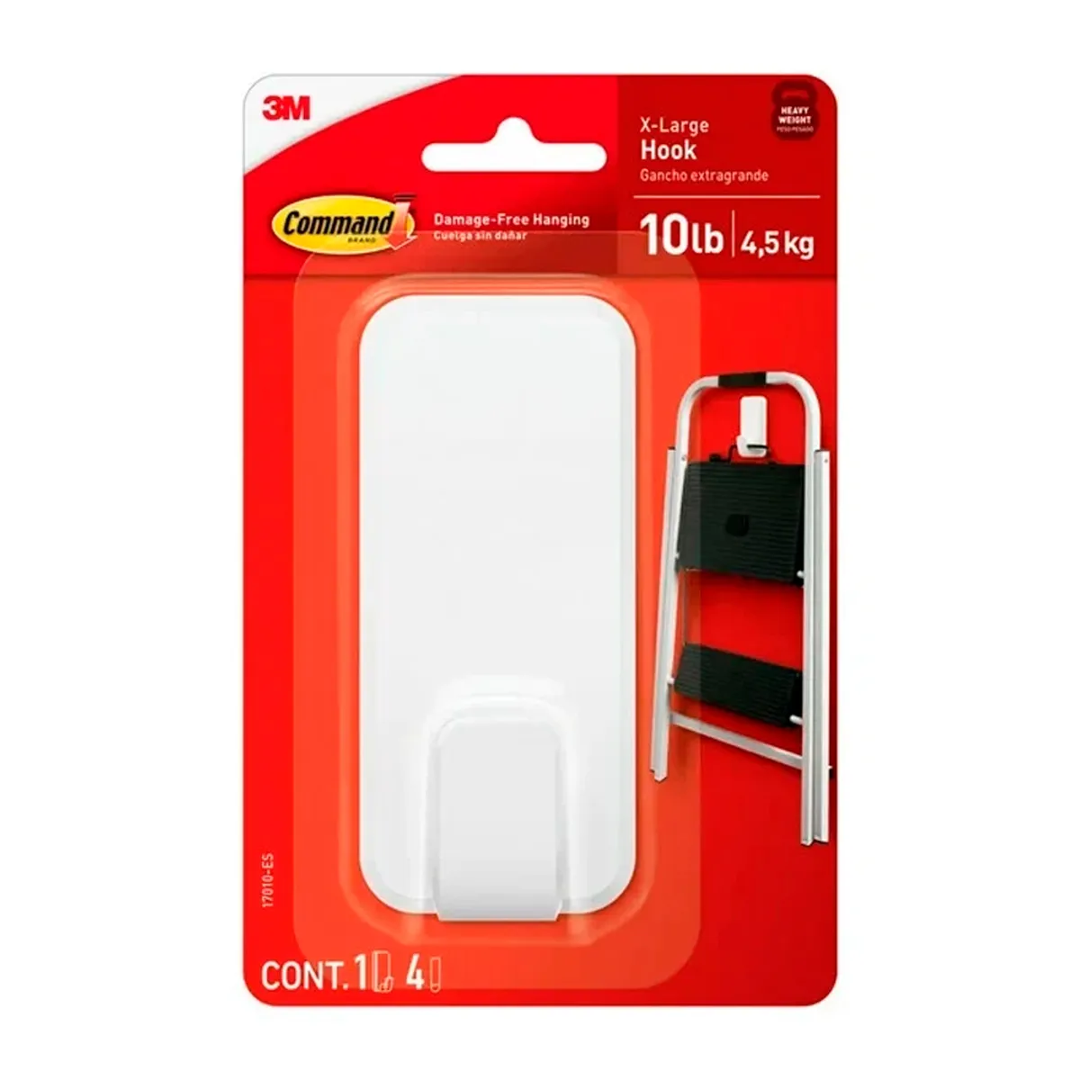 3M - Gancho Command Jumbo 17004 X1