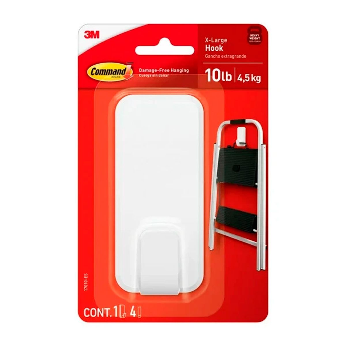 3M - Gancho Command Jumbo 17004 X1