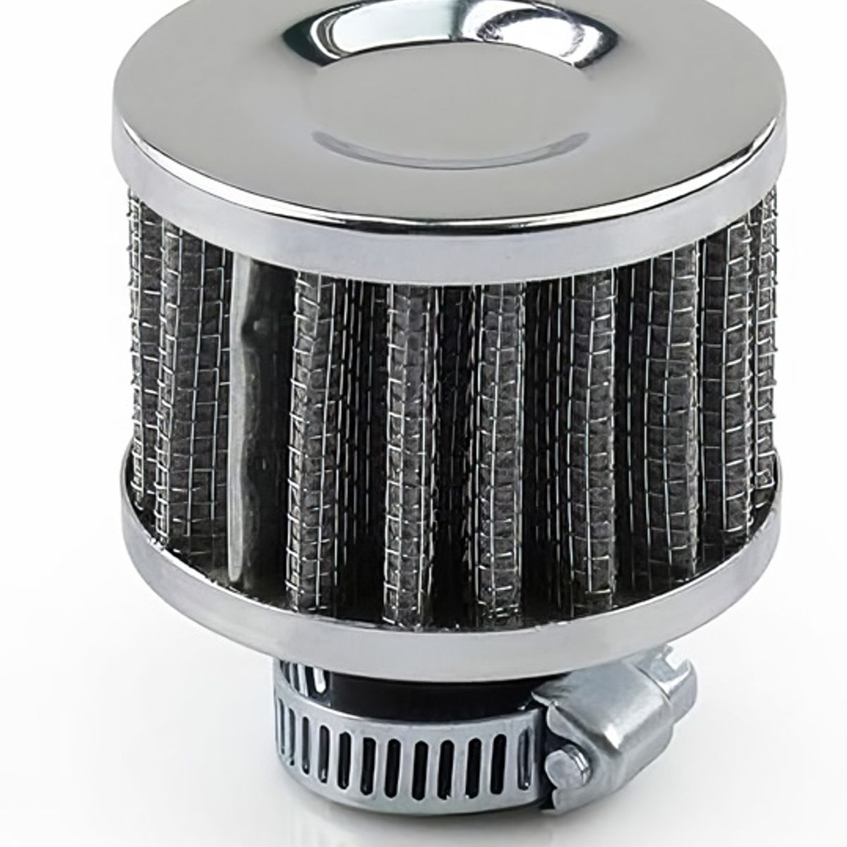 GENERICO - Filtro De Aire Para Motocicleta Alto Flujo 6Cm Silver