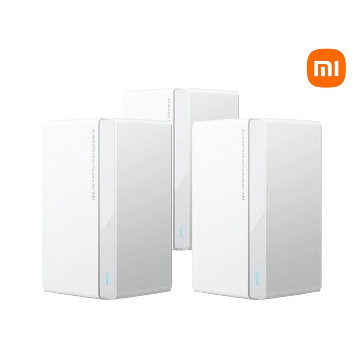 XIAOMI - Xiaomi Mesh System Wi-fi 5 AC1200 3 pack Doble banda Conexión NFC
