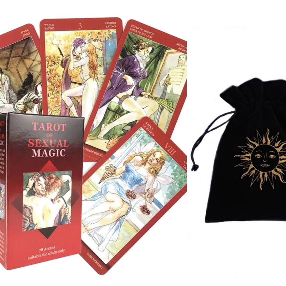GENERICO - cartas del TAROT OF SEXUAL MAGIC