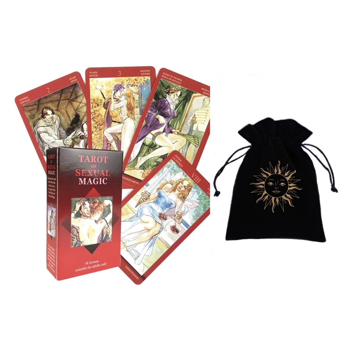 GENERICO - cartas del TAROT OF SEXUAL MAGIC