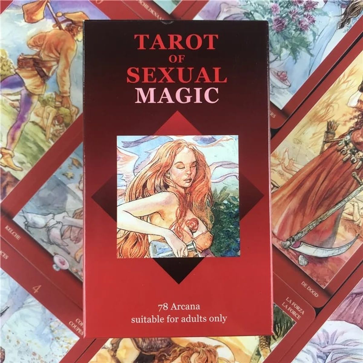 GENERICO - cartas del TAROT OF SEXUAL MAGIC